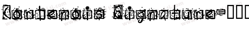 Corlenois Signature字体转换